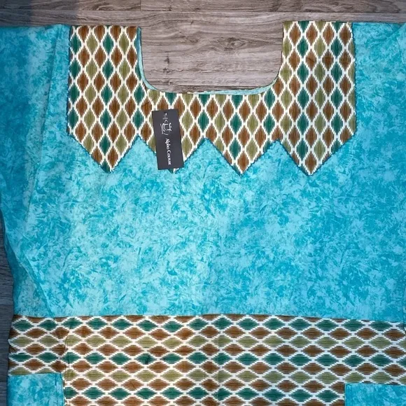 - African Maxi /African Clothing / African New  Cotton Dress