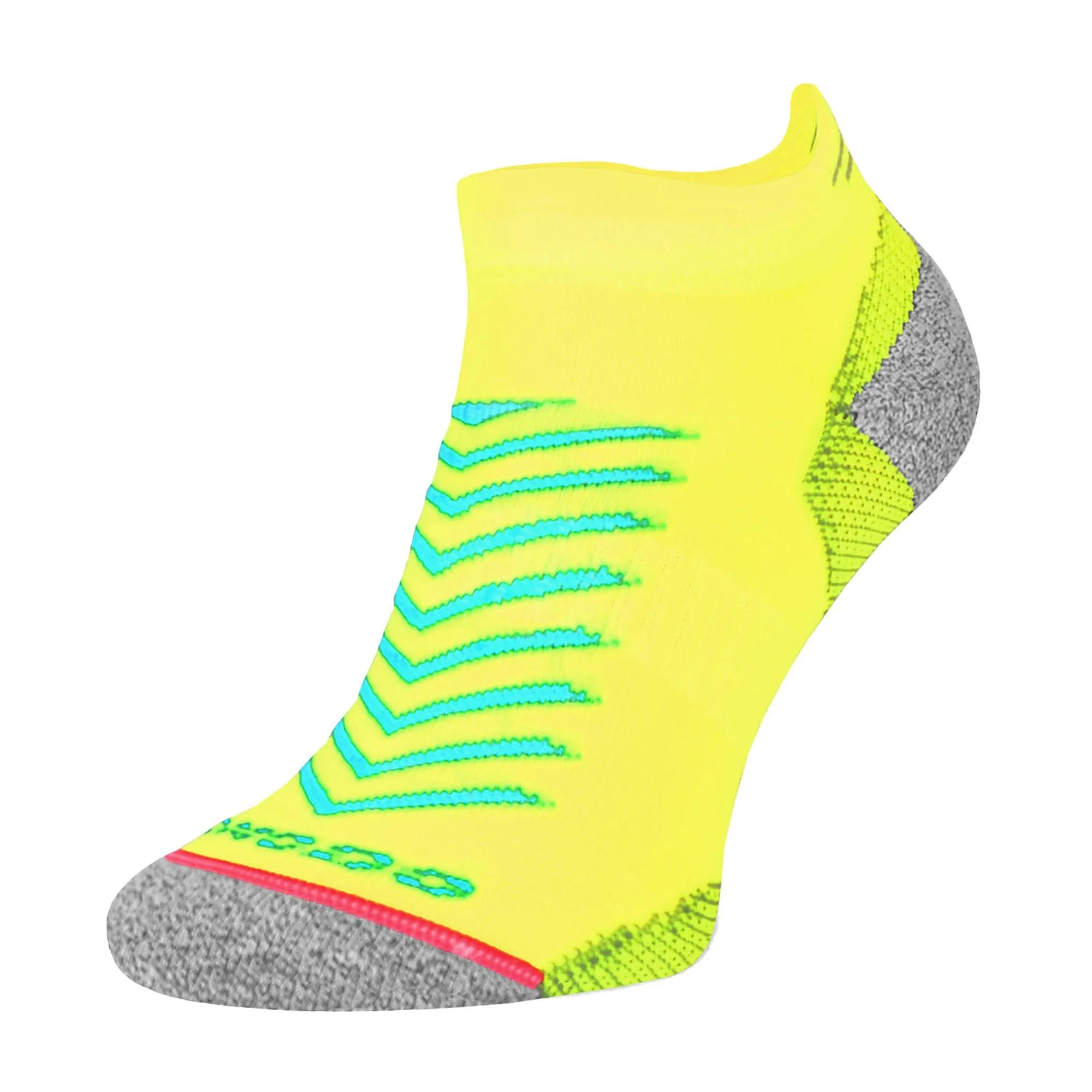 1 Pack Hi Viz Reflective Coolmax Running Socks for Summer