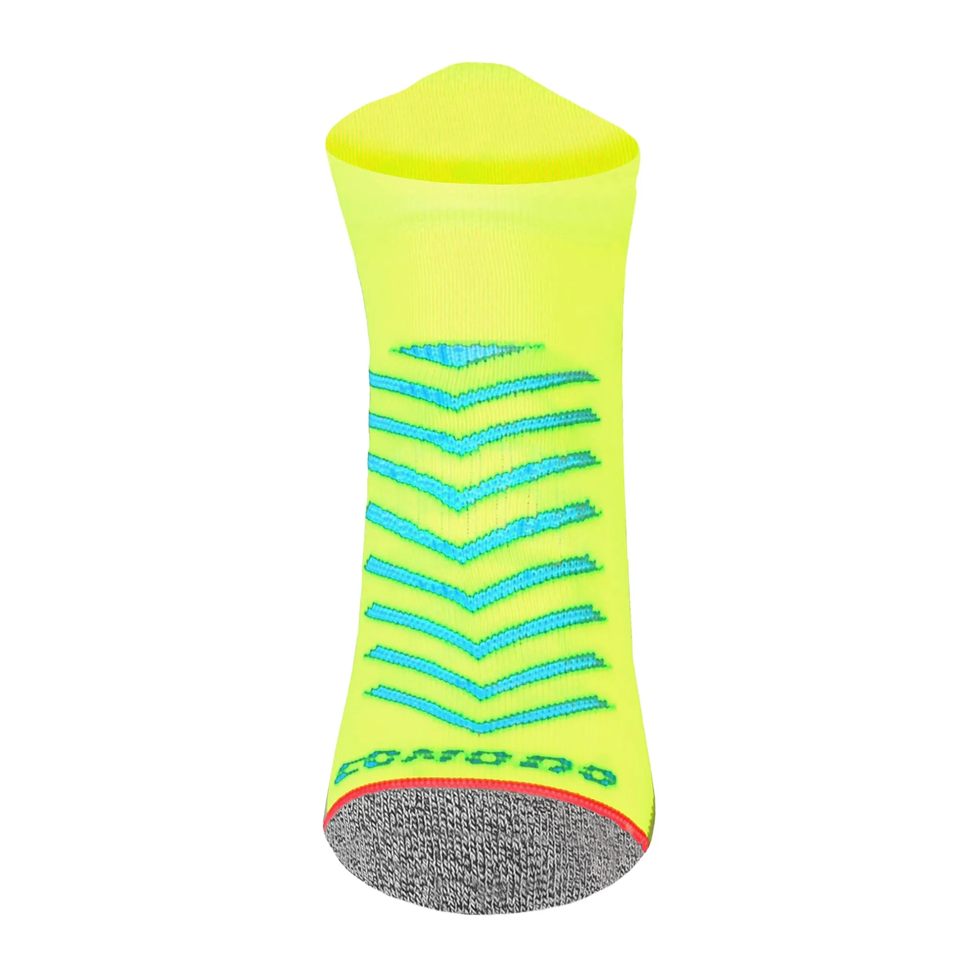 1 Pack Hi Viz Reflective Coolmax Running Socks for Summer