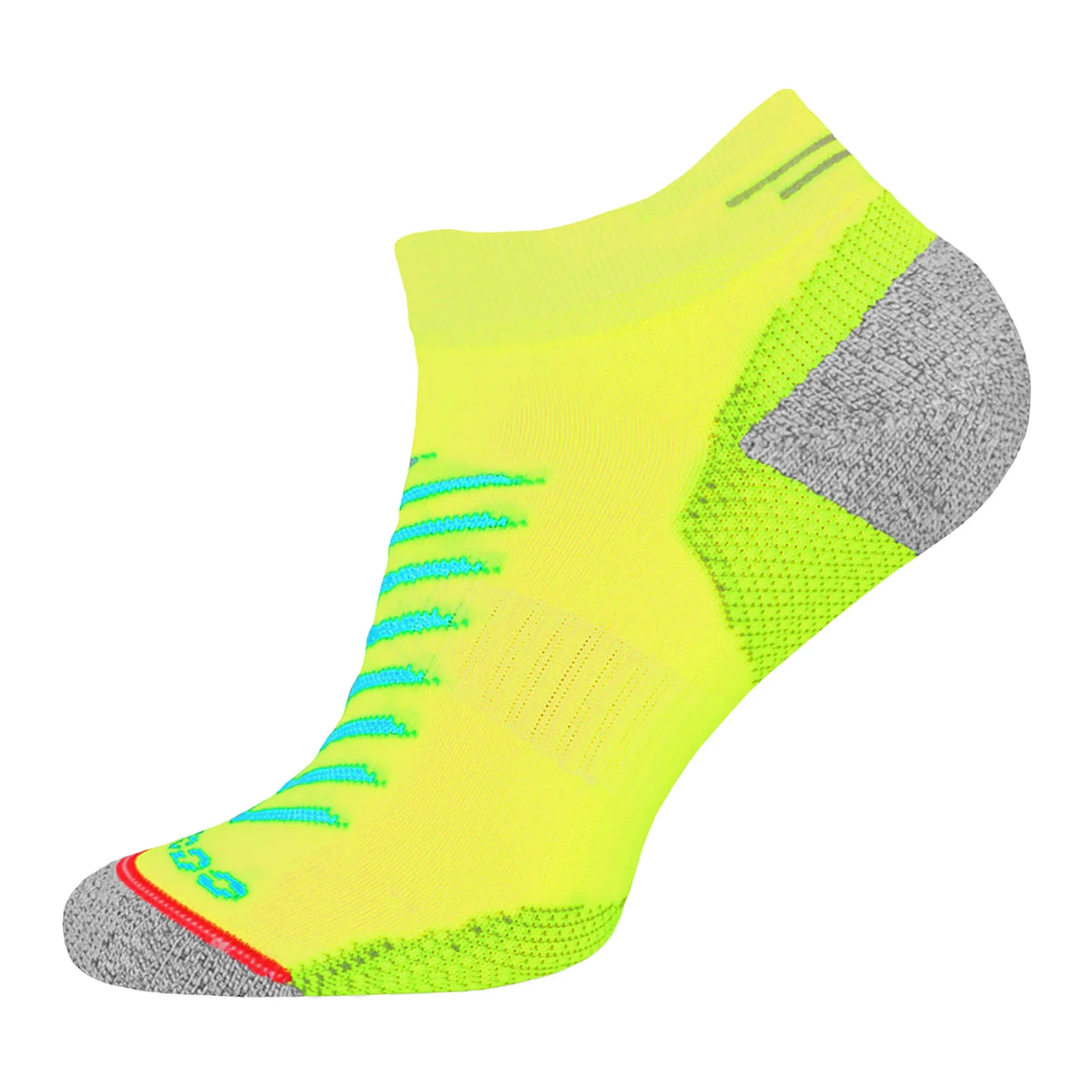 1 Pack Hi Viz Reflective Coolmax Running Socks for Summer
