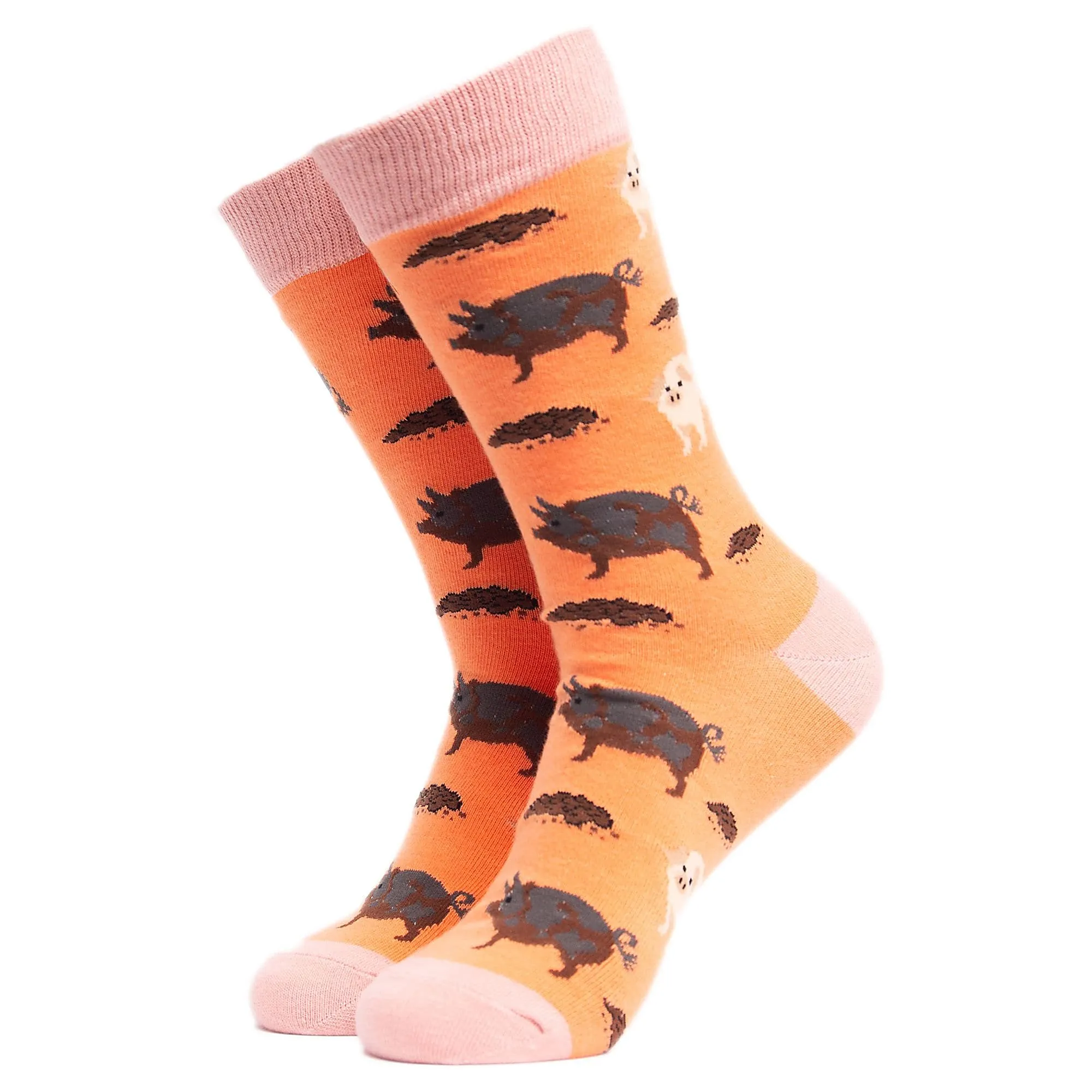1 Pack Mens & Ladies Animal Design Crew Cotton Socks