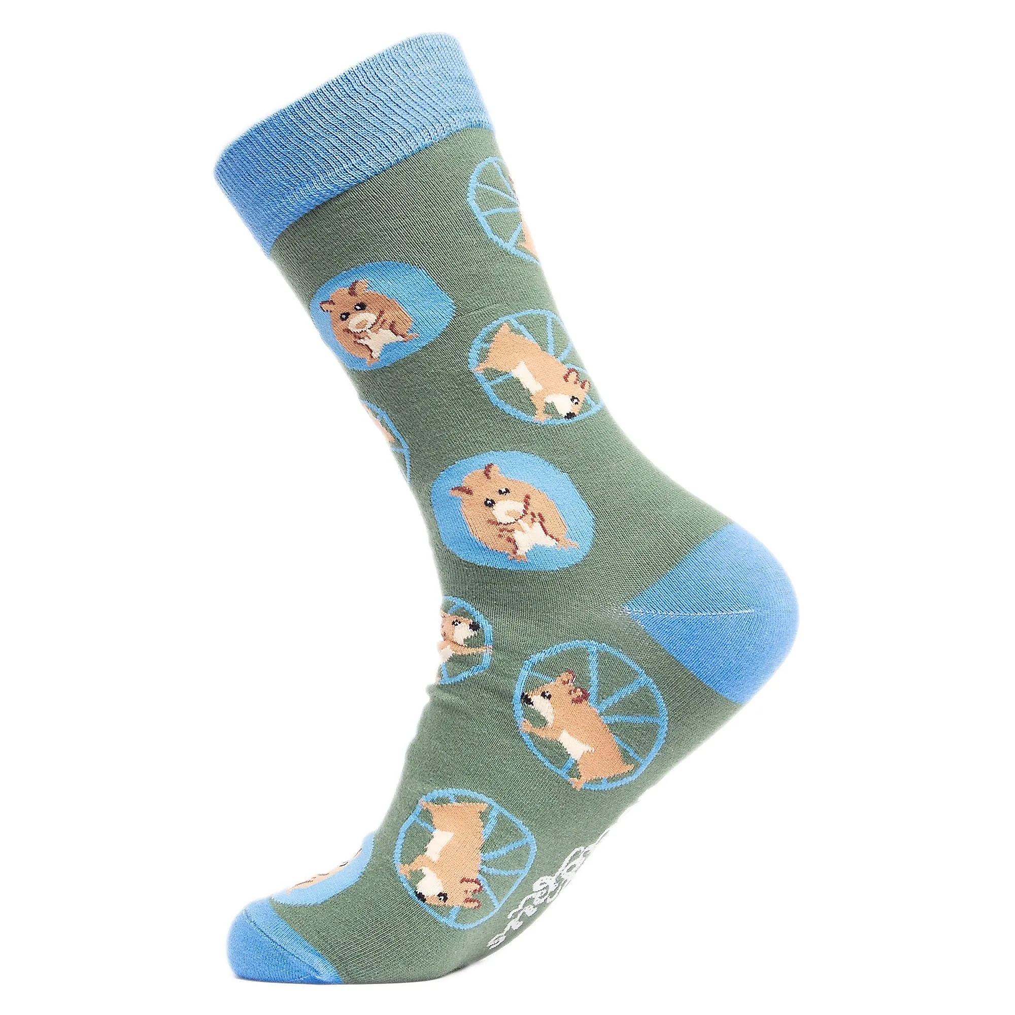 1 Pack Mens & Ladies Animal Design Crew Cotton Socks