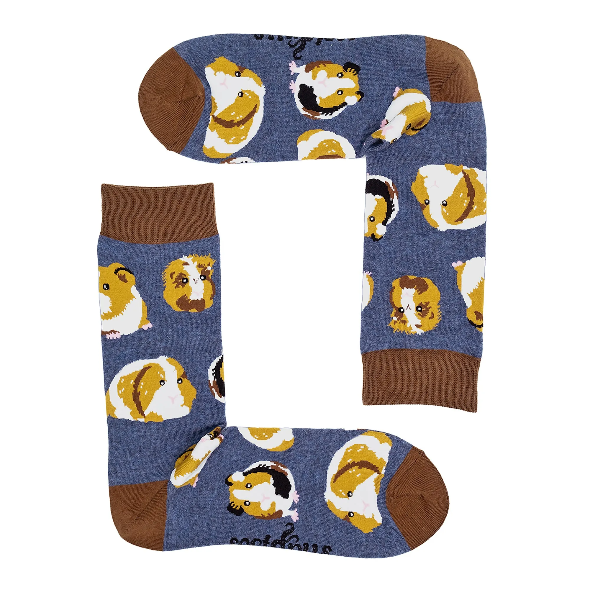 1 Pack Mens & Ladies Animal Design Crew Cotton Socks