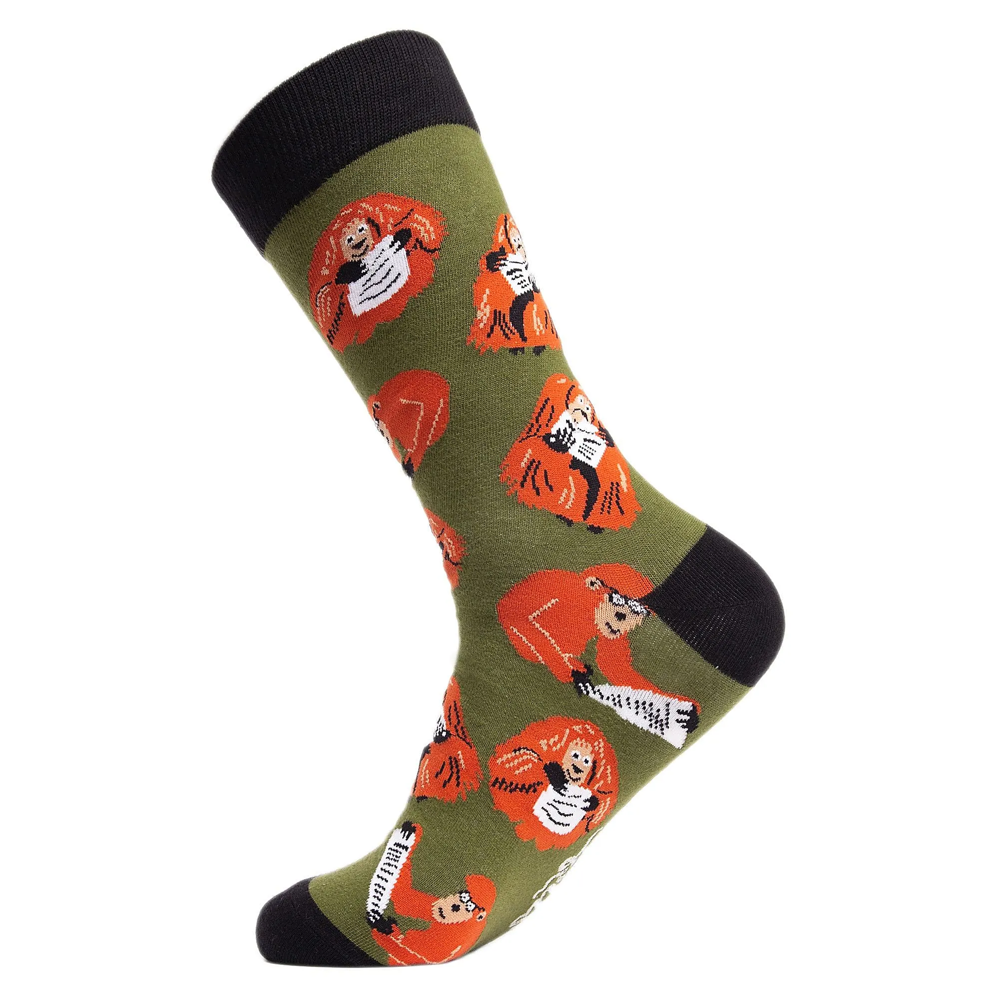 1 Pack Mens & Ladies Animal Design Crew Cotton Socks