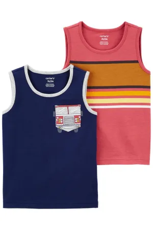 2-Pack Cotton Tanks
