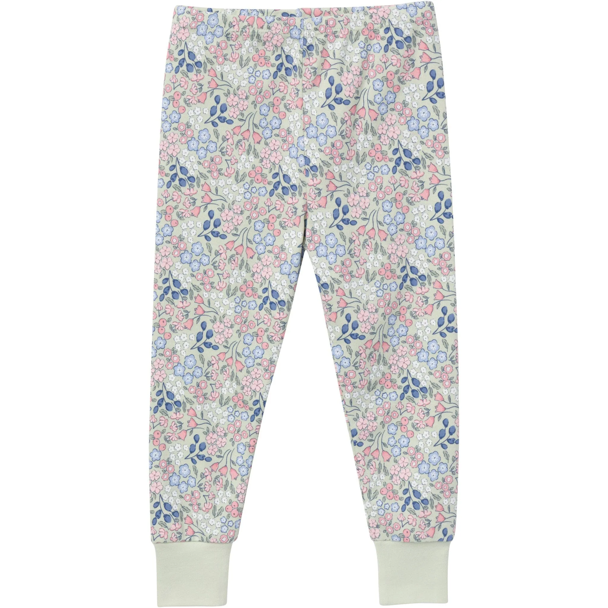 2-Piece Infant & Toddler Girls Ditsy Floral Long Sleeve Pajama Set