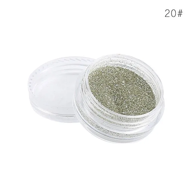 24 Colors Metallic Glitter Eyeshadow