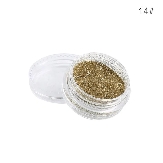 24 Colors Metallic Glitter Eyeshadow