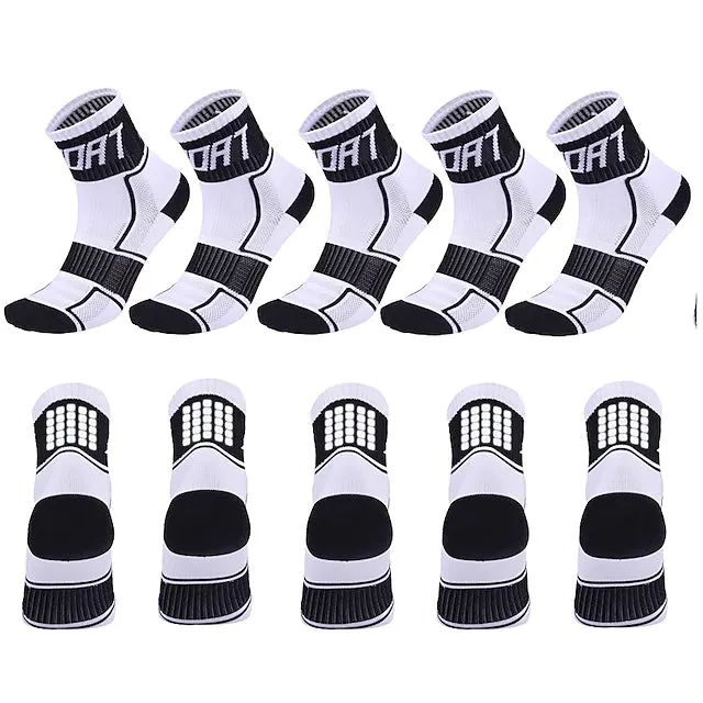 5-Pairs: Breathable Compression Socks