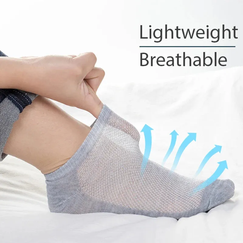 6 Pairs Breathable Men's Ankle Socks