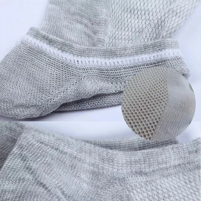 6 Pairs Breathable Men's Ankle Socks