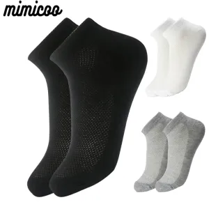 6 Pairs Breathable Men's Ankle Socks