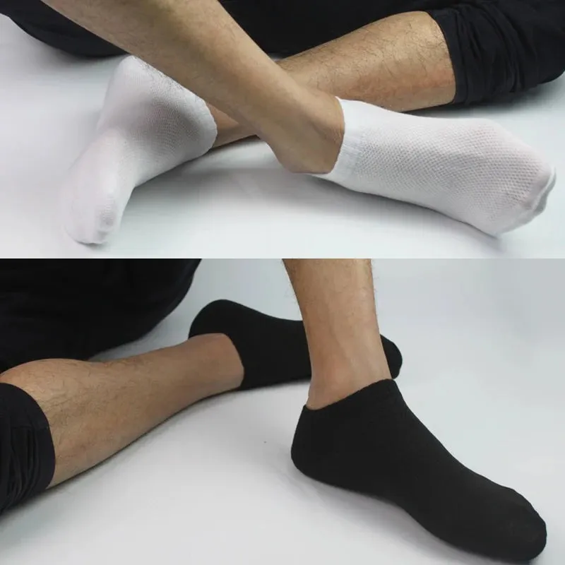 6 Pairs Breathable Men's Ankle Socks