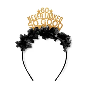 60th Birthday Headband