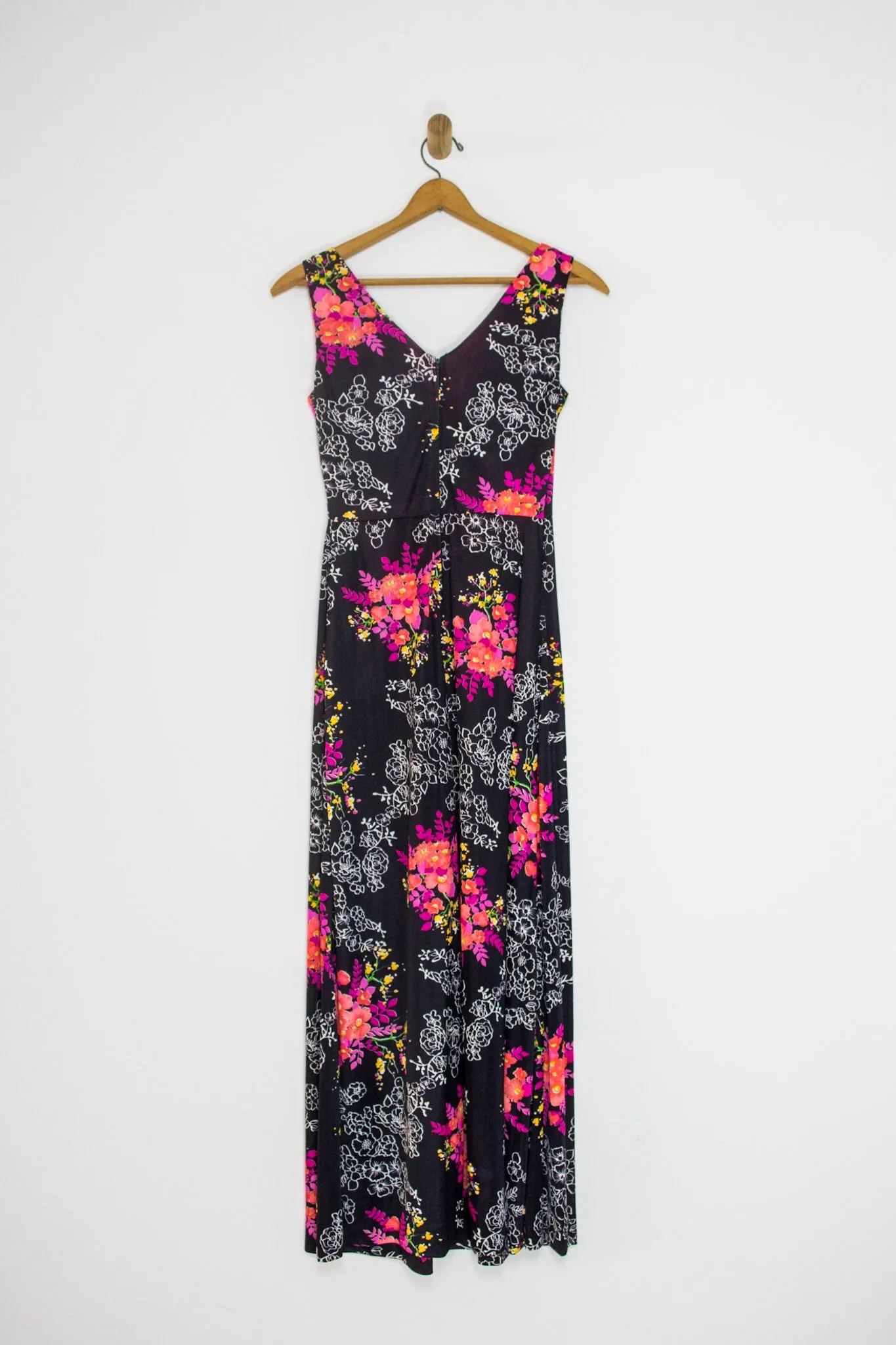 70’s FLORAL MAXI / MEDIUM