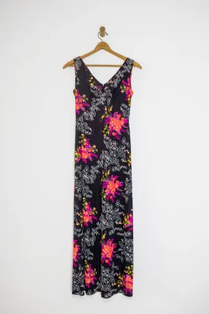 70’s FLORAL MAXI / MEDIUM