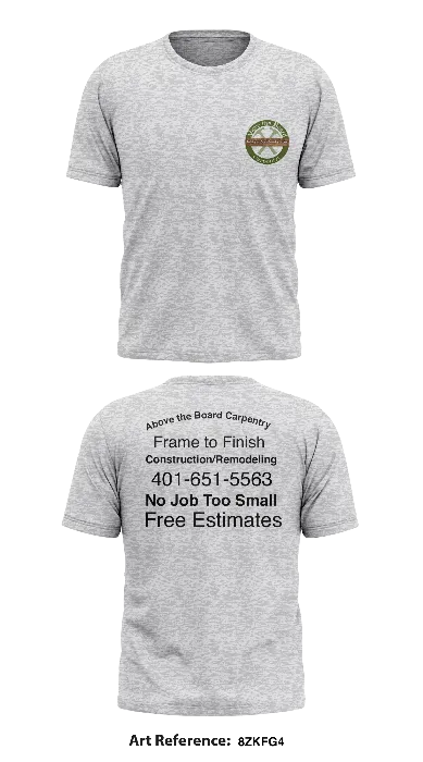 Above The Board Core Men's SS Performance Tee - 8Zkfg4