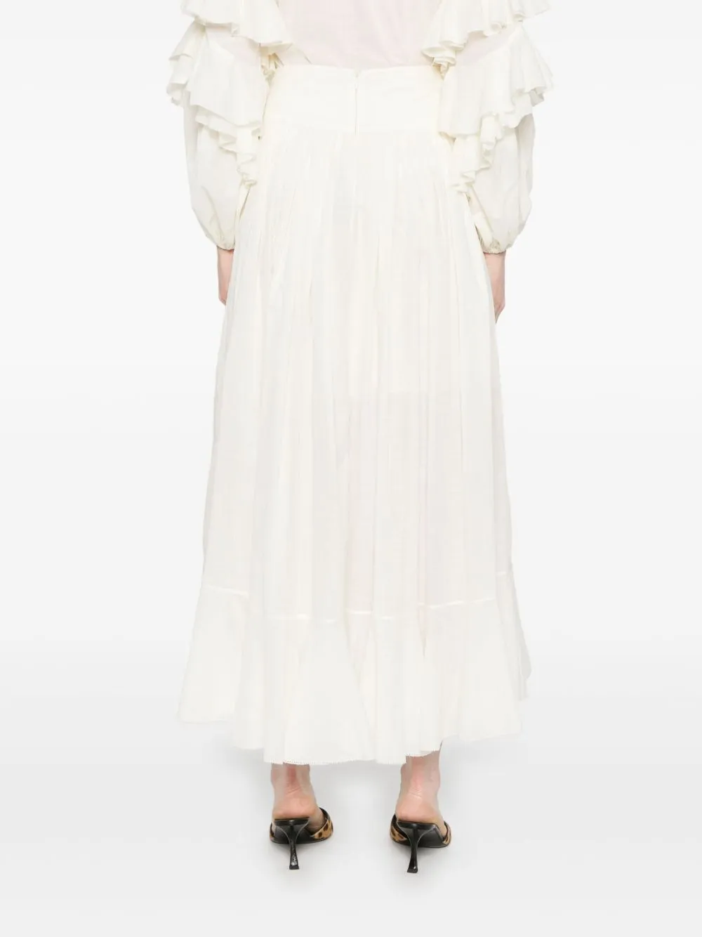 Acacia cotton maxi skirt