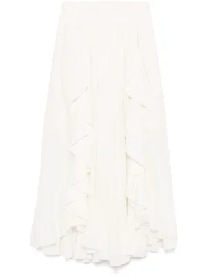 Acacia cotton maxi skirt