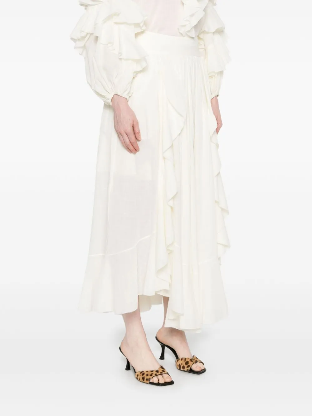 Acacia cotton maxi skirt