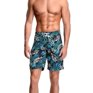 Adoretex Men's Fern Garden Swim Trunk Beach Board Shorts (MP008)
