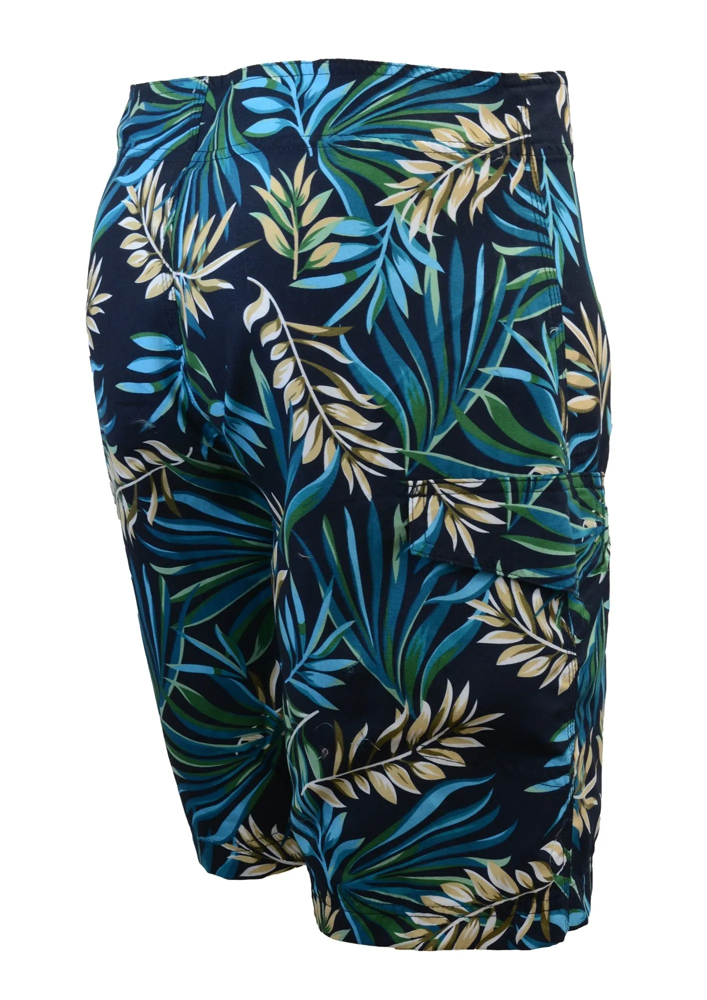 Adoretex Men's Fern Garden Swim Trunk Beach Board Shorts (MP008)