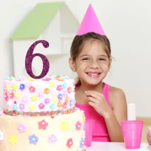 Age Number Birthday Cake Topper