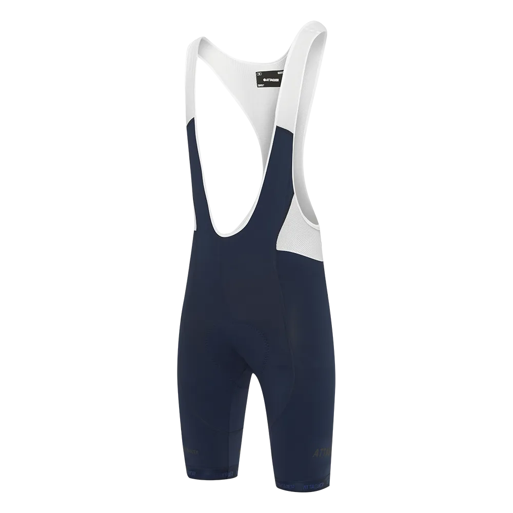 All Day Bib Shorts Navy Reflective Tonal Logo