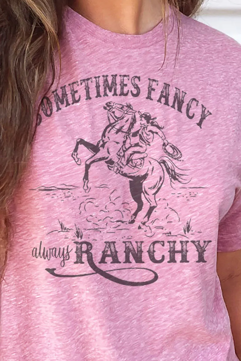 Always Ranchy Melange Jersey Tee