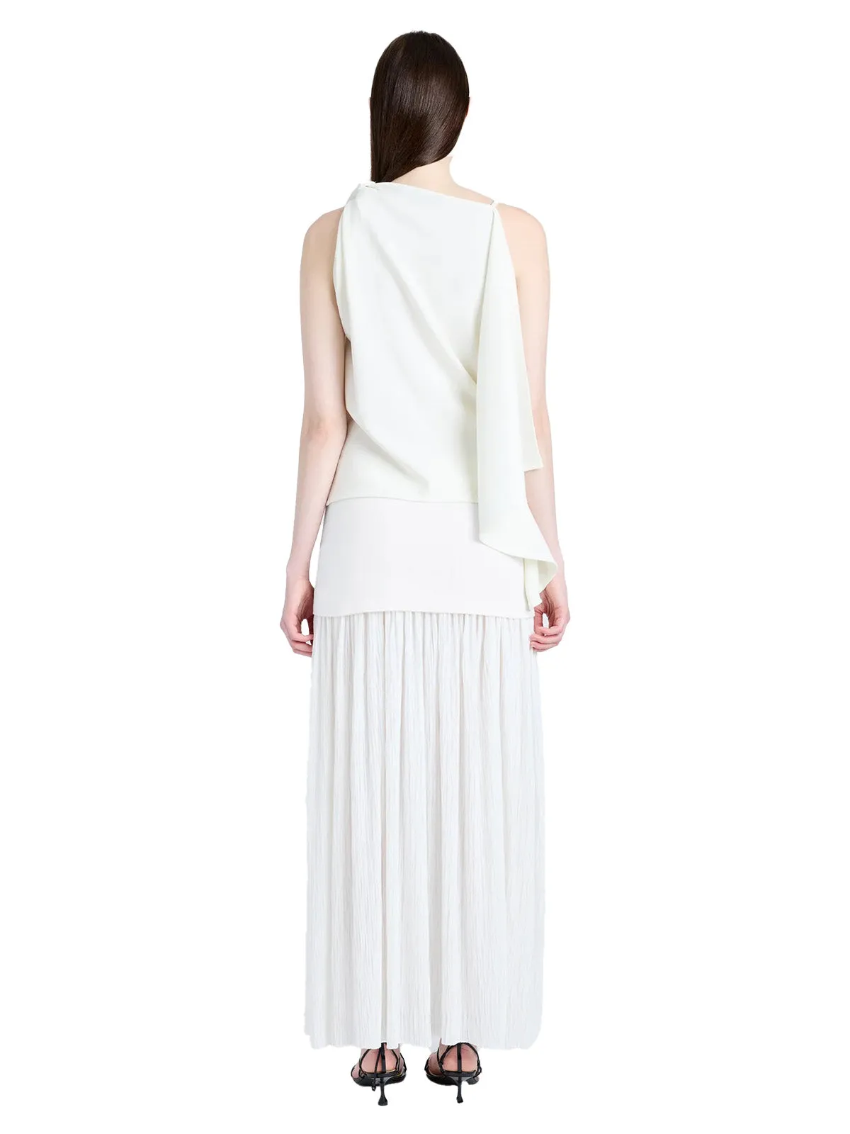 Alyssa Top in Matte Viscose Crepe