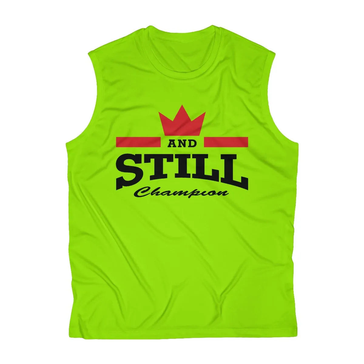 And Still Champion™ men's sleeveless performance tee
