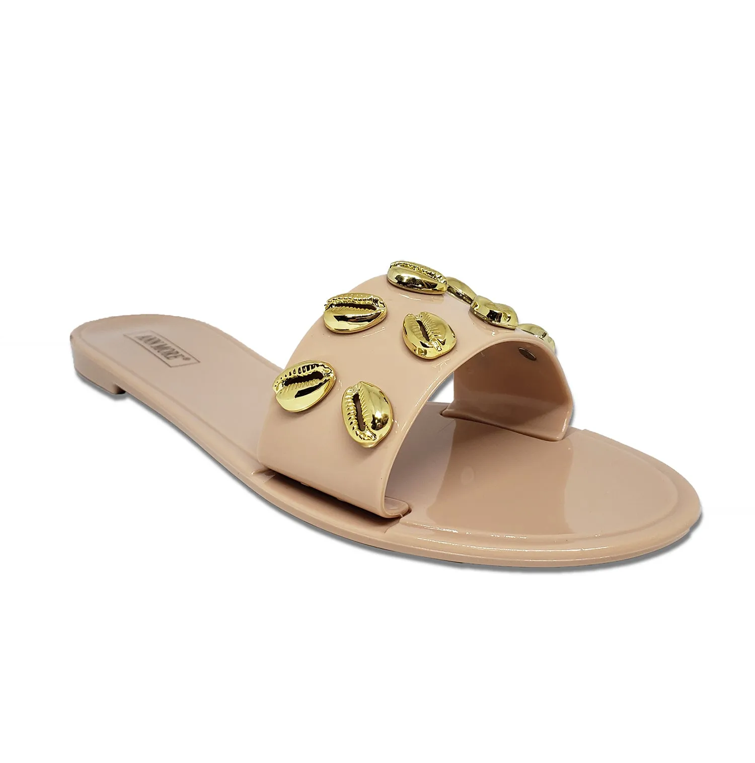 Ann More Bradenton Jelly Sandals Sea Shell Flip Flop Flats