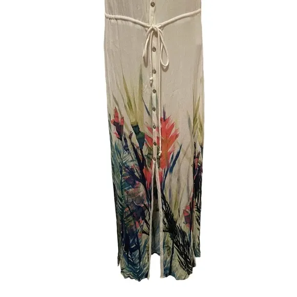 Anthtopologie Mermaid Watercolor Dress