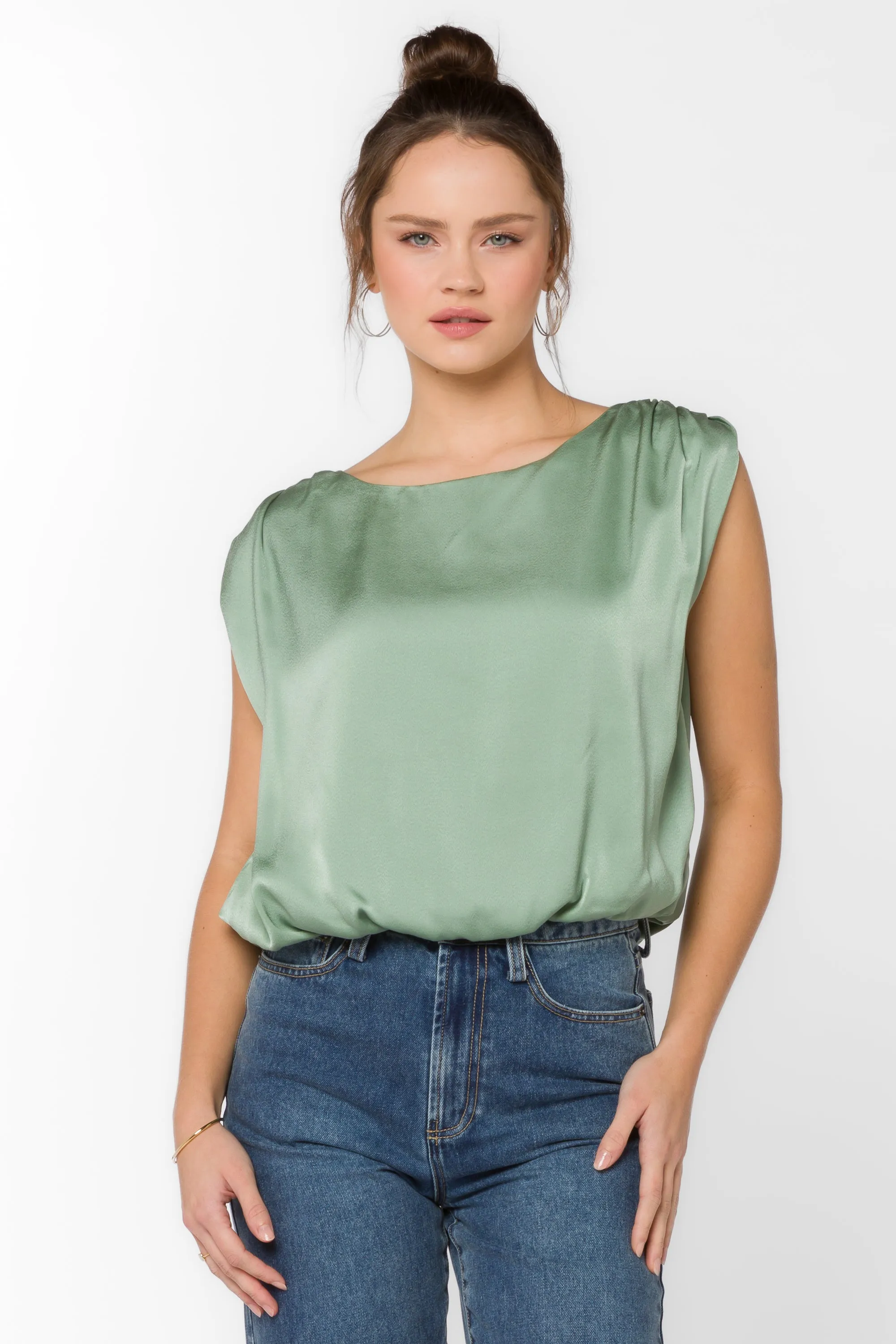 Apollo Tea Leaf Blouse
