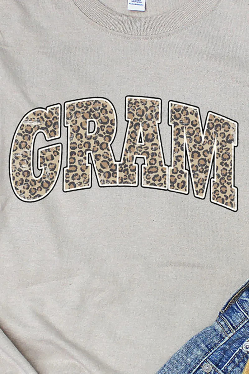 Arched Gram Leopard Dri-Power 50/50 Tee