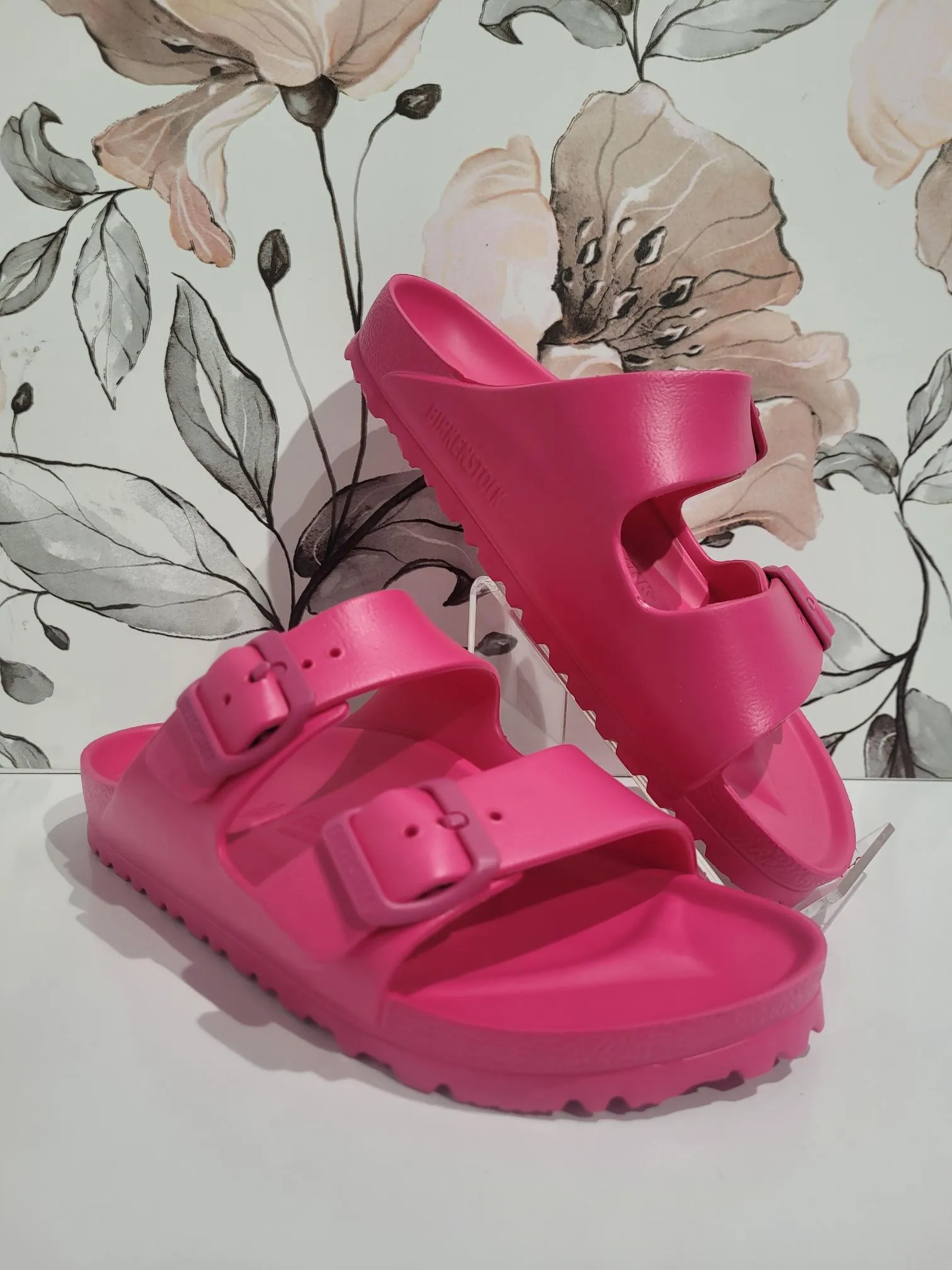 Arizona EVA Beetroot Purple Narrow by Birkenstock