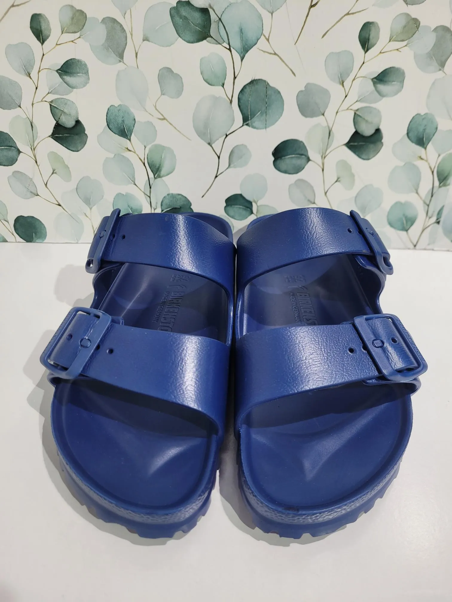 Arizona EVA Narrow Navy by Birkenstock