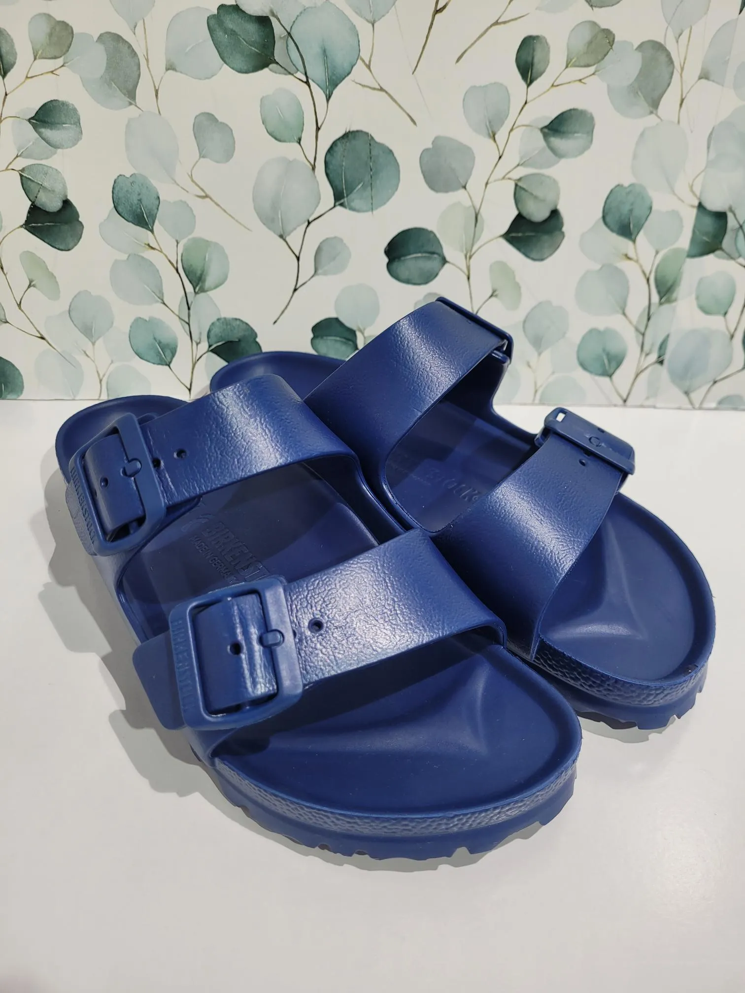 Arizona EVA Narrow Navy by Birkenstock