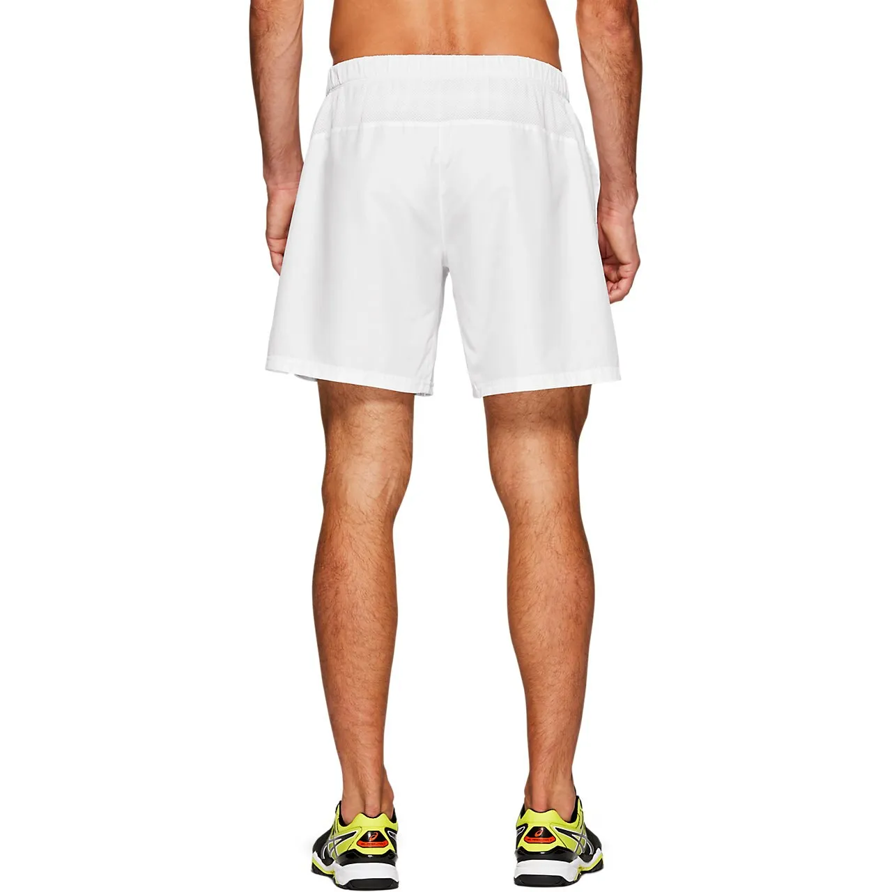 Asics Men's Club Short 7-Inch (White)