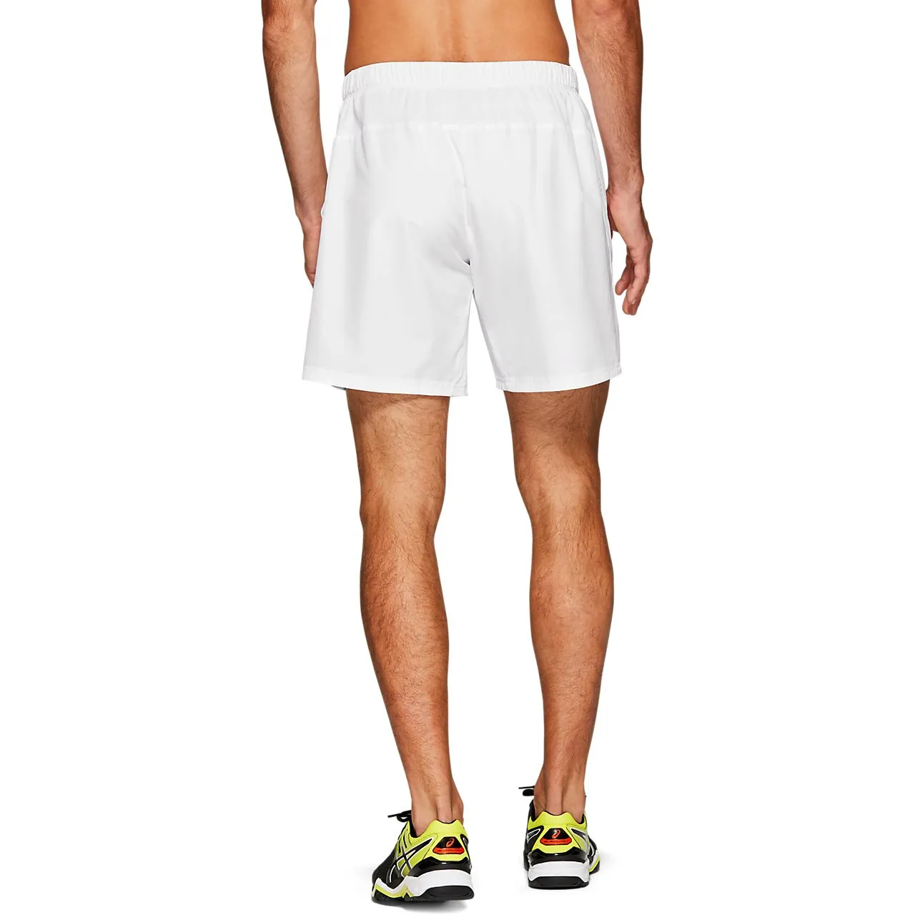 Asics Men's Club Short 7-Inch (White)