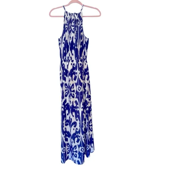 Athleta floral maxi dress size small Vacation summer lightweight feminine classy