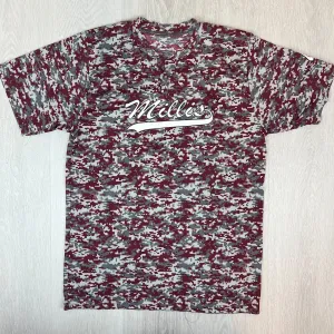 Augusta Sportswear Mens Red Camo Performance Shirt Size Large