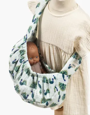 Baby Peacock hammock doll holder