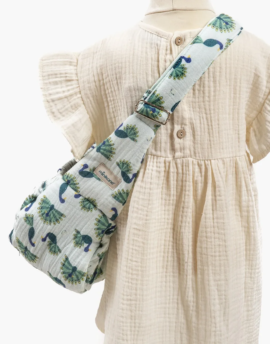 Baby Peacock hammock doll holder