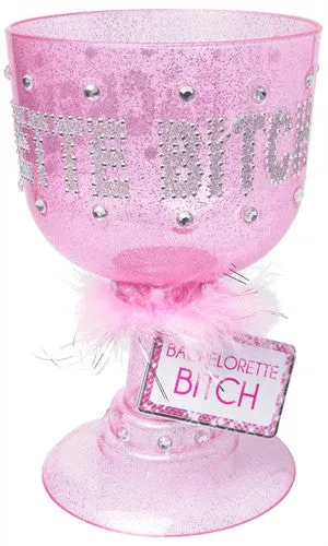 Bachelorette Bitch Pimp Cup Pink