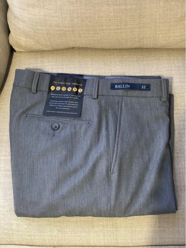 Ballin - Mens Soho Pant - Mid Grey