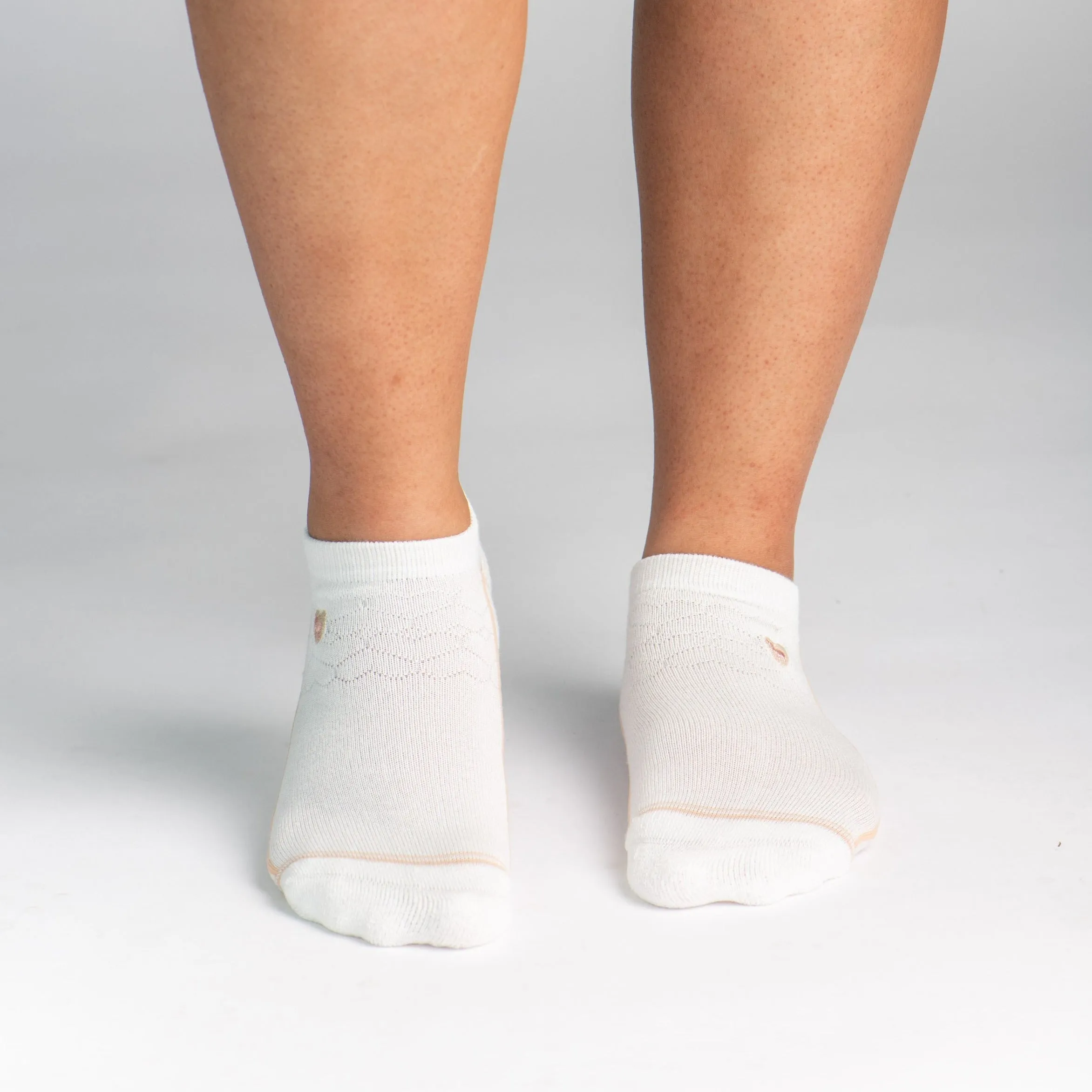 Bamboo Socks | Everyday Ankle | Star White