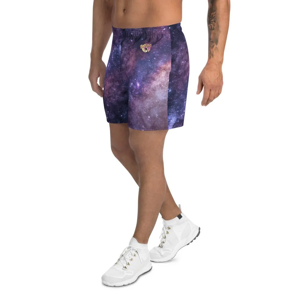 Be Extra Cosmic Men's Athletic Shorts - Swim Trunks for Men