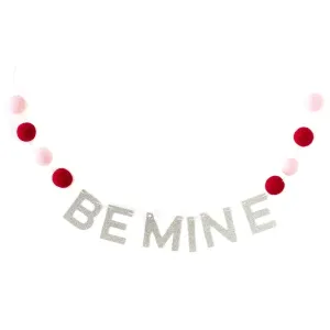 Be Mine Felt Ball Banner