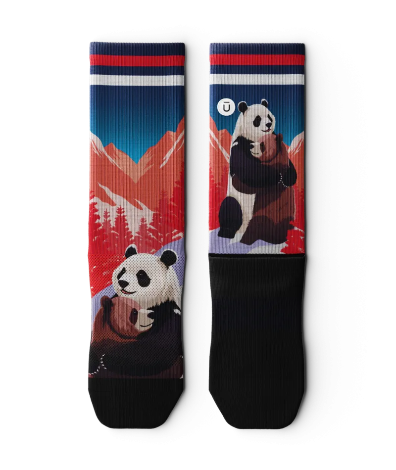 Bear Hug Crew Socks